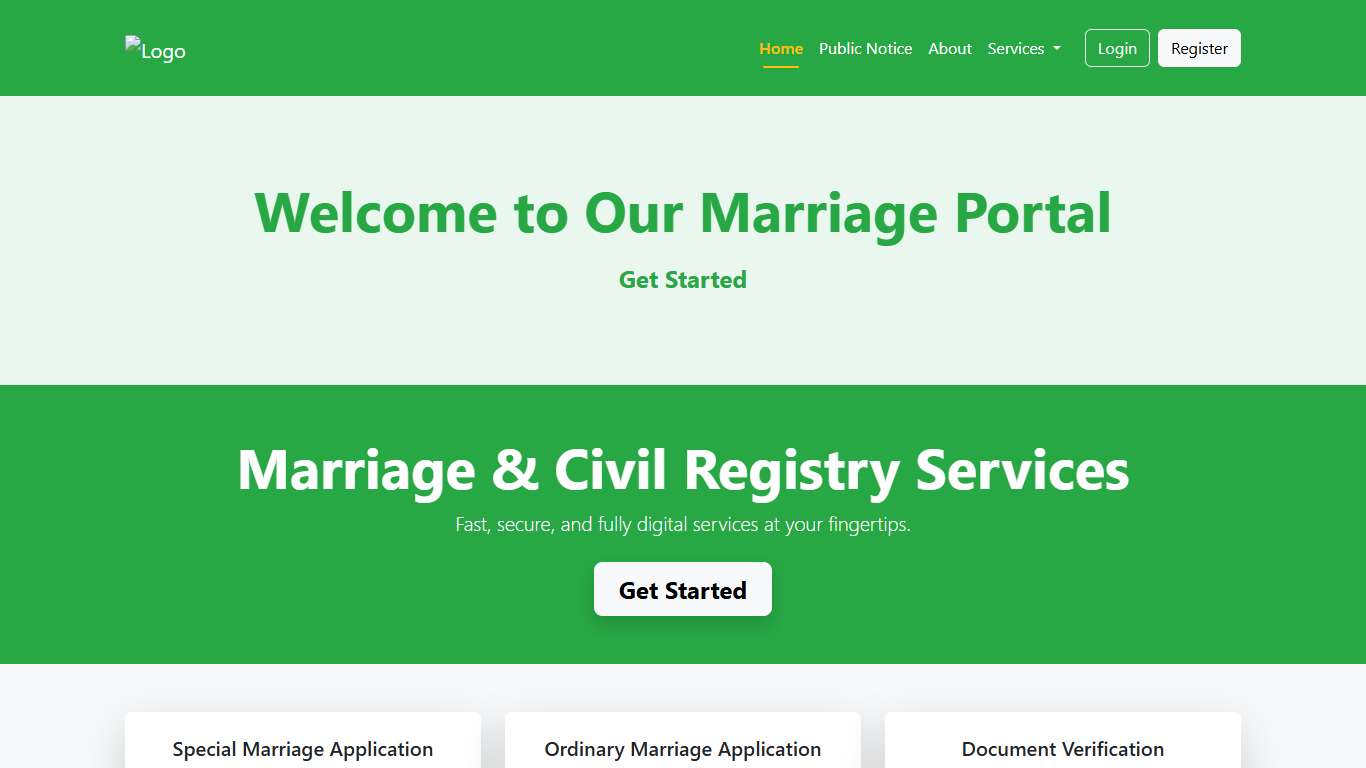 Home | Marriage Portal